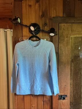 croft & barrow Light Blue Crewneck Sweater